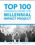 MILLENNIAL IMPACT PROJECT