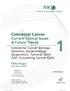 Copyright by MT. Colorectal Cancer. Current Clinical Issues & Future Trends. Oncology