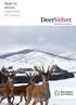 Made by nature, supported by science. DeerVelvet. Technical manual. New Zealand Deer Products