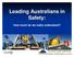 Leading Australians in Safety: How much do we really understand?