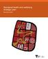 Aboriginal health and wellbeing strategic plan. Discussion guide