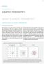 CHAPTER 11 KINETIC PERIMETRY WHAT IS KINETIC PERIMETRY? LIMITATIONS OF STATIC PERIMETRY LOW SPATIAL RESOLUTION
