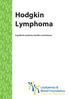 Hodgkin Lymphoma. A guide for patients, families and whanau
