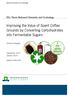 Improving the Value of Spent Coffee Grounds by Converting Carbohydrates into Fermentable Sugars