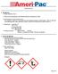 Safety Data Sheet. 1.2 Other means of identification: Fecal Flotation Medium Containing Zinc Sulfate