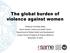 The global burden of violence against women