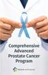 Comprehensive Advanced Prostate Cancer Program