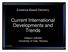 Current International Developments and Trends