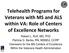 Telehealth Programs for Veterans with MS and ALS within VA: Role of Centers of Excellence Networks