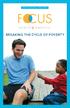 2017 ANNUAL REPORT BREAKING THE CYCLE OF POVERTY