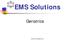EMS Solutions. Geriatrics.