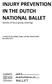 INJURY PREVENTION IN THE DUTCH NATIONAL BALLET