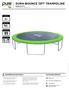 DURA-BOUNCE 12FT TRAMPOLINE MODEL# 9312TS PRODUCT MANUAL - VERSION