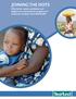 JOINING THE DOTS. Why better water, sanitation and hygiene are necessary for progress on maternal, newborn and child health