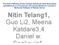 Nitin Telang1, Guo Li2, Meena Katdare3,4 Daniel w. Sepkovic5,