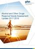 Alcohol and Other Drugs Regional Needs Assessment Update