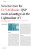 New horizons for Er:YAG lasers: QSP mode advantages in the Lightwalker AT