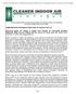 Article published with permission granted to the Cleaner Indoor Air Campaign by author, Peggy Wolff July 6, 2006.