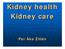 Kidney health Kidney care