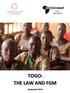 TOGO: THE LAW AND FGM