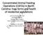 EHSP Fall Forum. Concentrated Animal Feeding Operations (CAFOs) in North Carolina: hogs farms and health of residential populations