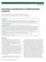 Neurological manifestations of antiphospholipid syndrome