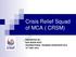 Crisis Relief Squad of MCA ( CRSM)
