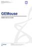 GEMouse. Added Service Guide