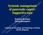 Systemic management of pancreatic cancer: Supportive care