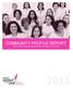 COMMUNITY PROFILE REPORT 2011 Greater Evansville Affiliate of Susan G. Komen for the Cure