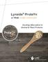 Lynside ProteYn A TRUE GAME-CHANGER. Exciting Alternative to Animal & Plant Proteins