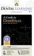 Knowledge for Clinical Practice. Dentifrices