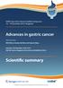 ESMO Asia 2016 Industry Satellite Symposium December 2016, Singapore. Advances in gastric cancer