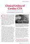 Cardiac CT angiography (CTA) has emerged as a