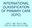 INTERNATIONAL CLASSIFICATION OF PRIMARY CARE (ICPC) ICPC-1: 1987, ICPC-2: 1998, ICPC-2-E: 2000, ICPC-2-R: 2005