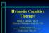 Hypnotic Cognitive Therapy