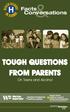 TOUGH QUESTIONS FROM PARENTS