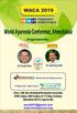 World Ayurveda Conference, Ahmedabad
