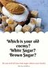 Which is your old enemy? White Sugar? Brown Sugar? No one will tell you how sugar affects your health.