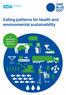 Eating patterns for health and environmental sustainability