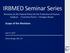 IRBMED Seminar Series