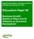 Regional Municipality of Halton: Economic Development Strategy Discussion Paper #5