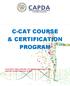 C-CAT COURSE & CERTIFICATION PROGRAM