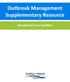 Outbreak Management Supplementary Resource. Residential Care Facilities