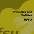 Principles and Policies RFSU
