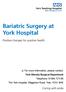 Bariatric Surgery at York Hospital