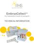 EmbryoCellect TM. Pre-implantation Genetic Screening Kit TECHNICAL INFORMATION