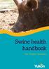 Swine health handbook. for Yukon farmers