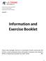 Information and Exercise Booklet