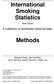 International Smoking Statistics. Methods